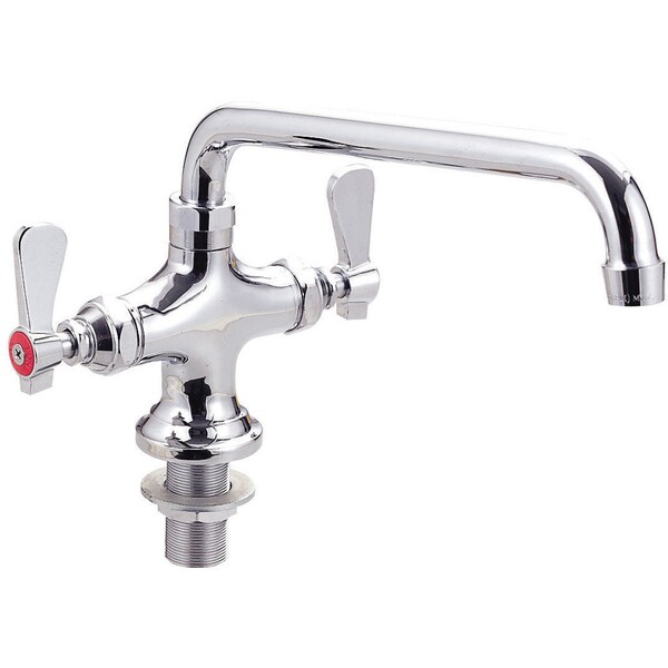 Bk Resources Faucet, Interchangeable 6" Swing Spout BKF-DPF-6-G - main